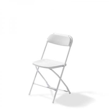 Klapstoelen + tafels te huur beschikbaar voor biedingen