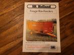 Tractor folder Schuitemaker Forage Box Feeders, Boeken, Catalogussen en Folders, Ophalen of Verzenden, Zo goed als nieuw