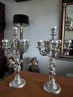 2 stuks kandelaars, erg zwaar 4656 gr per kandelaar, Huis en Inrichting, Woonaccessoires | Kandelaars en Kaarsen, Ophalen of Verzenden
