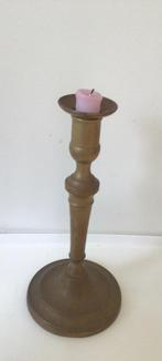 Mooie antieke koperen kandelaar, 19e -eeuws. Frankrijk., Verzenden