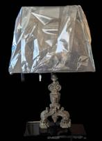 antiek lampekap, Huis en Inrichting, Lampen | Lampenkappen, Antiek, 25 tot 50 cm, Zwart, Ophalen of Verzenden