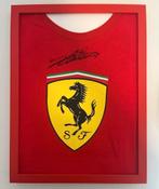 Gesigneerd Ferrari Charles leclerc shirt, Ophalen of Verzenden, Nieuw, Formule 1