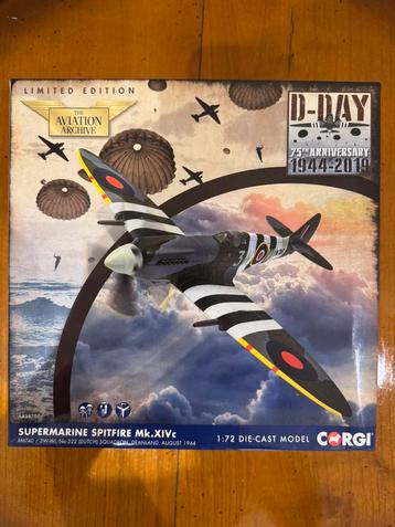 Corgi 1/72 Dutch Spitfire Mk.XIV No. 322 squadron beschikbaar voor biedingen