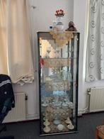 Glass kast, Huis en Inrichting, Kasten | Vitrinekasten, Ophalen, Zo goed als nieuw, 25 tot 50 cm, Minder dan 100 cm