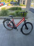 Gazelle Chamonix C8 metallic orange mat 53, Zo goed als nieuw, Ophalen, Overige merken, 53 tot 56 cm