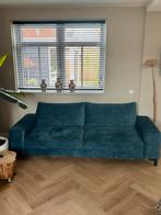 Velours 3-zitsbank, Huis en Inrichting, Banken | Sofa's en Chaises Longues, Ophalen, Driepersoons, 75 tot 100 cm, Zo goed als nieuw