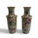 Twee 19e eeuwse Chinese vazen, Ophalen of Verzenden
