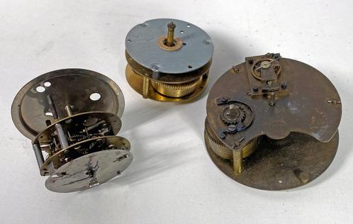 Klok uurwerkjes opwind en elektrisch, Antiek en Kunst, Antiek | Klokken, Ophalen