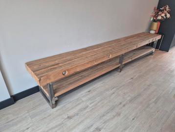 Steigerhouten TV Meubel / Bank - Jorg Design beschikbaar voor biedingen