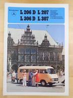 Mercedes 206D 207 306D 307 Brochure 1976 207 307 ( Hanomag ), Ophalen, Mercedes, Zo goed als nieuw, Mercedes-Benz