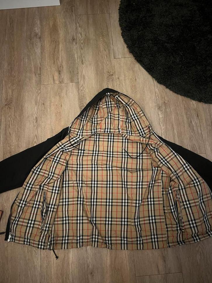 Burberry Windbreaker Maat L, Kleding | Heren, Jassen | Zomer, Zo goed als nieuw, Maat 52/54 (L), Verzenden
