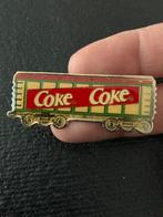 Coca Cola pin - treinen treinwagons trein, Ophalen of Verzenden, Zo goed als nieuw, Merk, Speldje of Pin