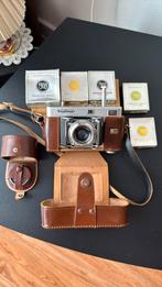 Voiglander antiek foto toestel incl toebehoren, Audio, Tv en Foto, Fotocamera's Analoog, Ophalen of Verzenden, Zo goed als nieuw