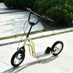 scooter stadsscooter luchtbanden verstelbaar beige nieuw, Fietsen en Brommers, Nieuw, Ophalen of Verzenden