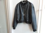Grijs, lederlook jasje Zara, nieuw maat L, Ophalen of Verzenden, Nieuw, Maat 38/40 (M), Grijs