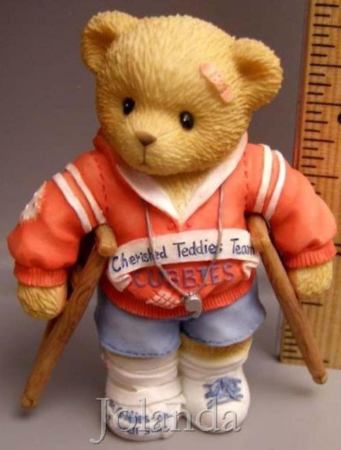 Cherished Teddies Wade Weathersbee, Verzamelen, Beren en Cherished Teddies, Zo goed als nieuw, Beeldje, Cherished Teddies, Ophalen of Verzenden