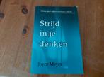Joyce Meyer - Strijd in je denken, Ophalen of Verzenden, Gelezen, Joyce Meyer