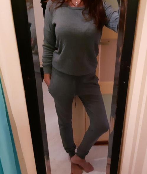 Yaya grijze zachte wollen jumpsuit met cashmere S M, Kleding | Dames, Jumpsuits, Zo goed als nieuw, Maat 36 (S), Grijs, Ophalen of Verzenden
