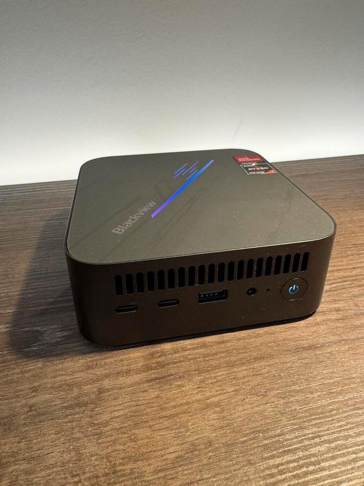 Blackview MP100 NUC AMD R7 5825U 8-C16-T 32GB + 1TB SSD Wifi, Computers en Software, Desktop Pc's, Zo goed als nieuw, 4 Ghz of meer