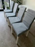 Grey chairs (price for 4 chairs), Huis en Inrichting, Stoelen, Ophalen, Zo goed als nieuw, Grijs