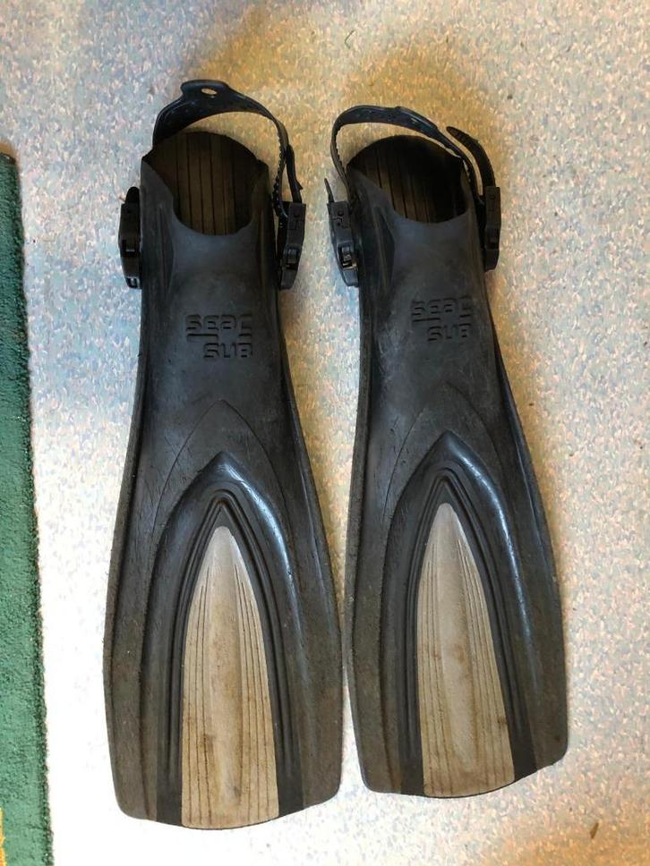 zwemvliezen / buitenvinnen, Watersport en Boten, Duiken, Gebruikt, Zwem- of Duikvliezen, Ophalen of Verzenden