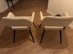 2 Karwei Vera stoelen eetkamerstoelen - zandkleur, Ophalen