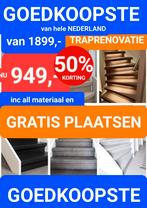 Traprenovatie uitverkoop, Ophalen, Zo goed als nieuw