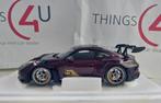 Minichamps 1:18 Porsche 911 (992) GT3 RS 2024 paars met goud, Ophalen of Verzenden, Nieuw, Auto, MiniChamps