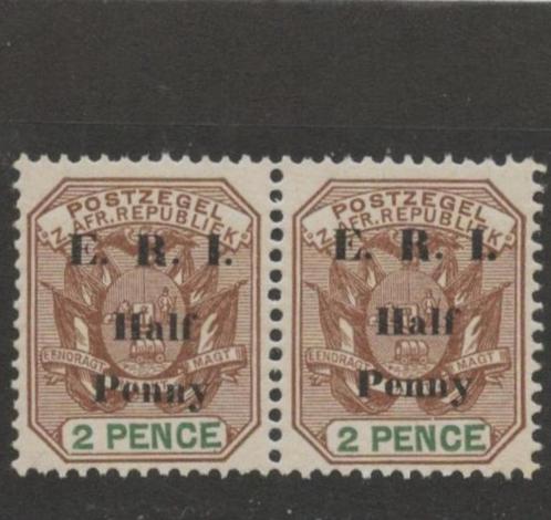 1901 half-p ERI-TRANVAAL Britse bezetting-2e Boerenoorlog, Postzegels en Munten, Postzegels | Afrika, Postfris, Overige landen