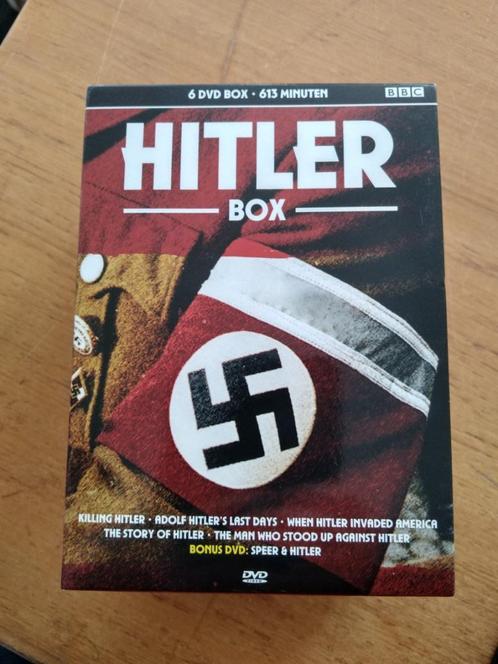 Unieke DVD-cassette over Hitler, Cd's en Dvd's, Dvd's | Documentaire en Educatief, Zo goed als nieuw, Oorlog of Misdaad, Boxset