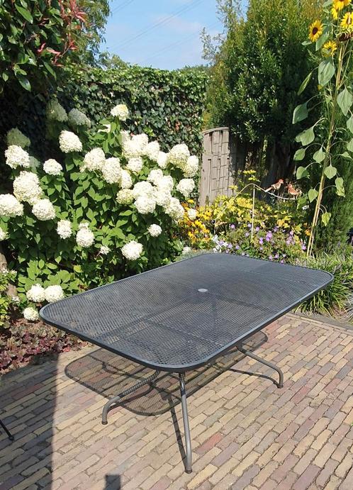 Kettler/Royal Garden/Engarden TUINTAFEL 145 x 90 x 72 cm, Tuin en Terras, Tuintafels, Gebruikt, Rechthoekig, Metaal, Ophalen