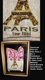 Handgemaakt Indonesisch Textielkunstwerk, Ophalen