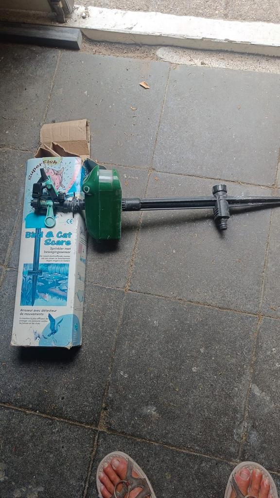 2x Vijver bescherming tegen vogels - katten Ultrasoon, Tuin en Terras, Vijver-toebehoren, Zo goed als nieuw, Overige typen, Ophalen of Verzenden