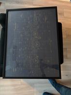 Muziekposter. In lijst, Ophalen, Met lijst, Rechthoekig Liggend, Zo goed als nieuw