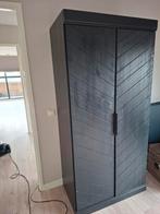 Mooie houten kledingkast met deuren, Huis en Inrichting, Kasten | Kledingkasten, Ophalen, Gebruikt, Met hangruimte, 50 tot 100 cm