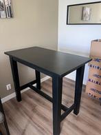 Bartafel zwartbruin optioneel met stoelen, Huis en Inrichting, Ophalen, 100 tot 150 cm, 50 tot 100 cm, Zo goed als nieuw