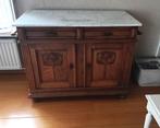 Houten kastje met 1 laden en 2 deuren Vintage antiek retro, Ophalen