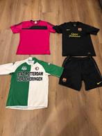Voetbalshirts Feyenoord, Barcelona & Adidas - Maat M, Kleding | Heren, Ophalen of Verzenden, Gedragen, Maat 48/50 (M), Overige kleuren