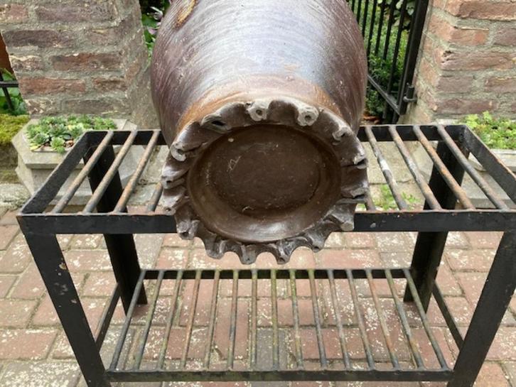 Antiek Steengoed Bloempot  Paraplubak Zuurkoolpot Langerwehe, Antiek en Kunst, Antiek | Keramiek en Aardewerk, Ophalen