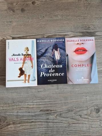 3 boeken van Marelle boersma - thrillers beschikbaar voor biedingen
