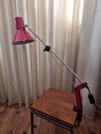 Vintage rode architecten lamp, Ophalen of Verzenden, Gebruikt, Minder dan 50 cm