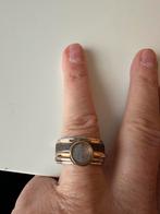 Ixxxi staal/ ring, Sieraden, Tassen en Uiterlijk, Ringen, 18 tot 19, Gebruikt, IJzer of Staal, Ophalen of Verzenden