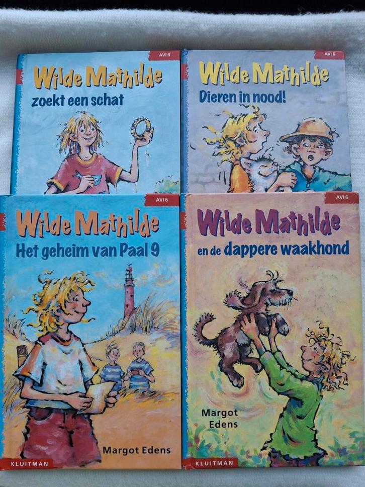 Wilde Mathilde Boeken Set AVI 6, Boeken, Kinderboeken | Jeugd | onder 10 jaar, Zo goed als nieuw, Fictie algemeen, Ophalen of Verzenden
