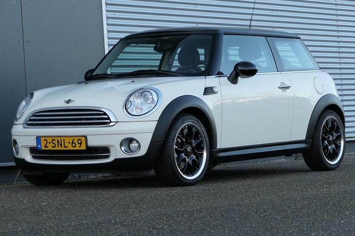 Mini Mini 1.6 Cooper Leder Stoelverwarming Airco, Auto's, Mini, Bedrijf, Te koop, Cooper, ABS, Airbags, Airconditioning, Boordcomputer