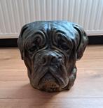 Bronslook bulldog kop, Antiek en Kunst, Ophalen