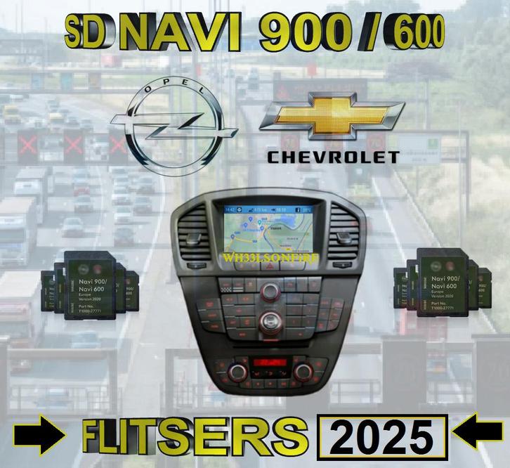 Opel - Chevrolet sd navi 900 600 Final Update, Computers en Software, Navigatiesoftware, Nieuw, Update, Heel Europa, Ophalen of Verzenden