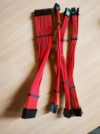 PC Extension Kabels Rood Game PC Custom, Ophalen of Verzenden, Nieuw