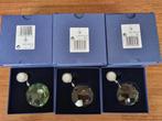Swarovski raamornamenten, hangers 3 stuks, groen en bruin, Ophalen of Verzenden, Nieuw, Huisaccessoire