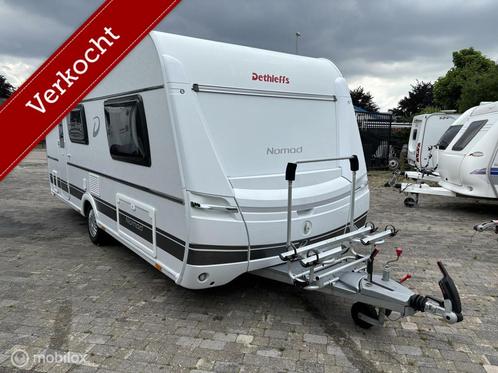 Dethleffs 490 EST Nomad Voortent, Mover, Fietsenrek, Caravans en Kamperen, Caravans, 1250 - 1500 kg, Dethleffs, 7 tot 8 meter