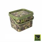 4 X Rod Hutchinson Emmer Bucket & Lid 10ltr Camo, Ophalen of Verzenden, Nieuw, Overige typen